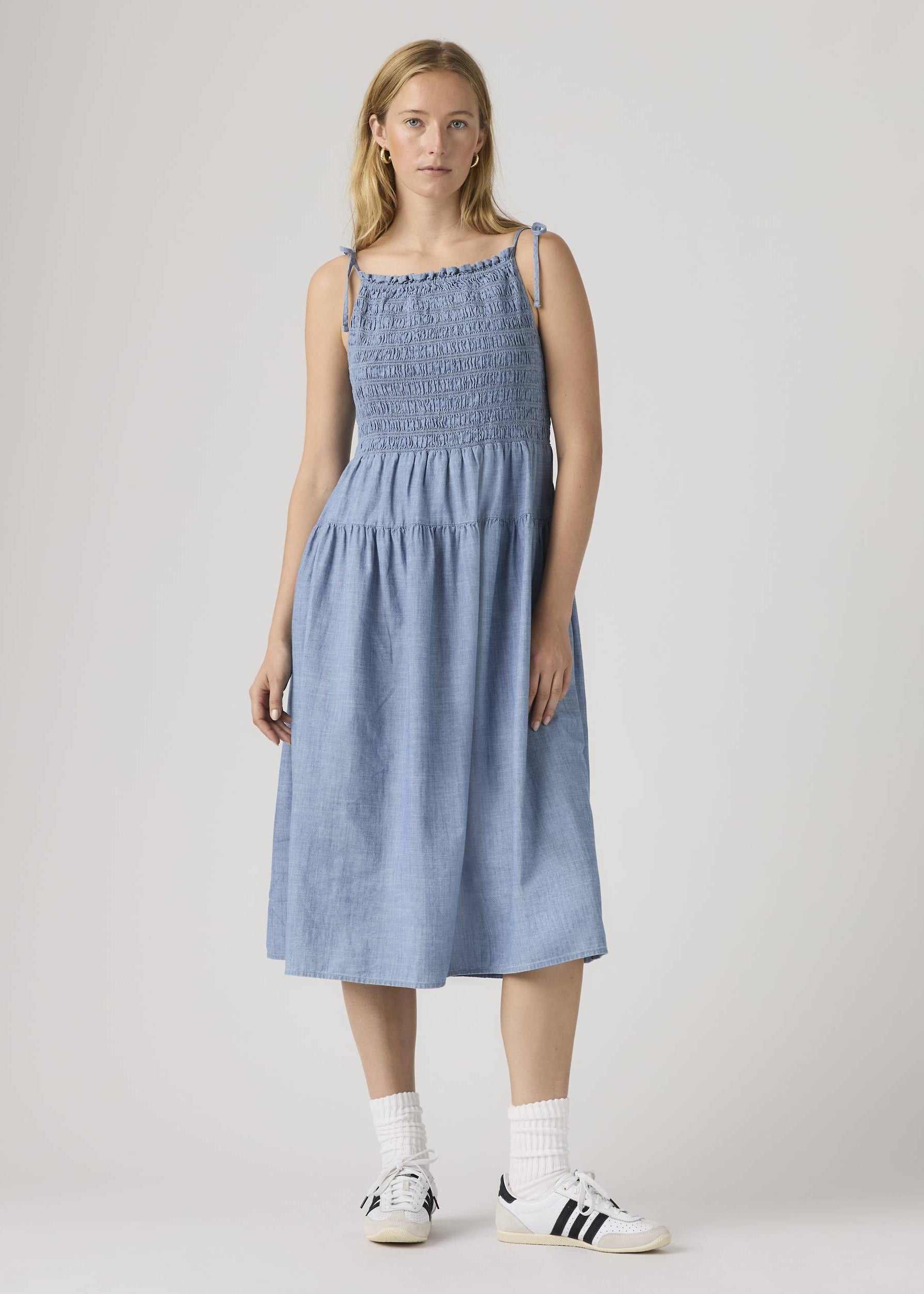 Monaco Cotton Sundress - Breezy Blues | Women's Dresses