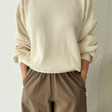 Waffle Core Sweatshirt - Naturel