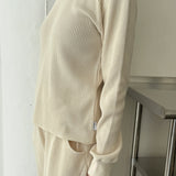 Waffle Fundamental Tee - Naturel