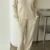 Waffle Fundamental Tee - Naturel