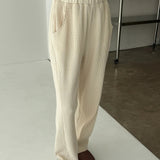 Waffle Lo Pant - Naturel