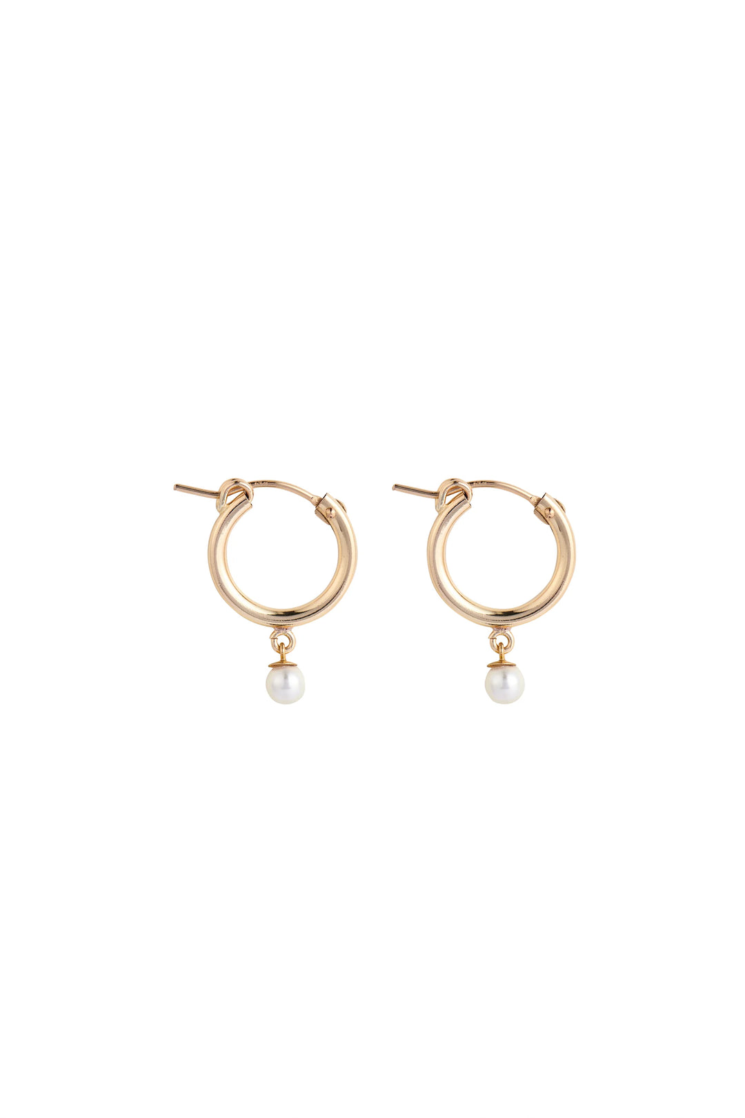 Willow Pearl Earrings - Gold