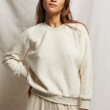 Ziggy Shrunken Crewneck Sweatshirt - Oatmeal