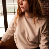 Ziggy Shrunken Crewneck Sweatshirt - Sugar