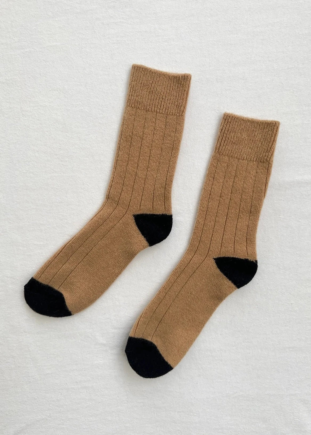 Classic Cashmere Socks - Camel