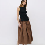 Kiana Skirt - Brown