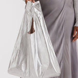 Standard Baggu - Chrome Metallic