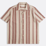 Selleck Shirt - Sand / Red