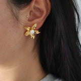 Bloom Earrings - Gold