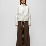 Sienna Jacket - Cream / Brown