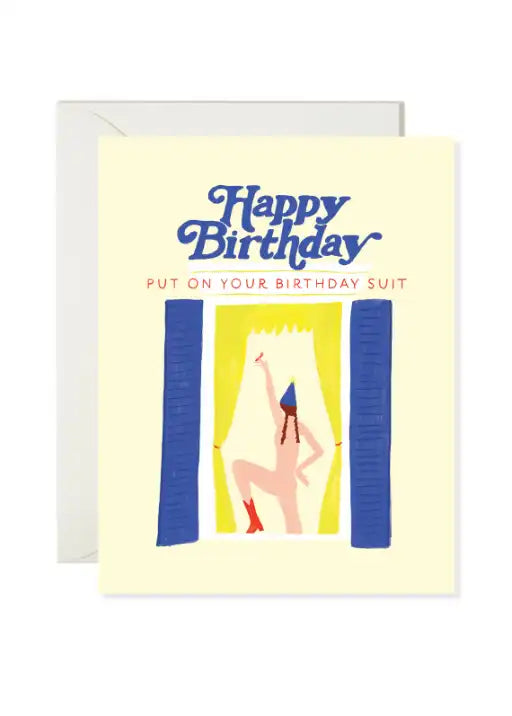 Birthday Suit Card