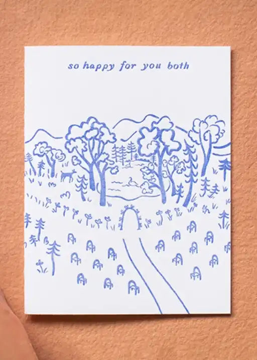 Wedding Pond Card