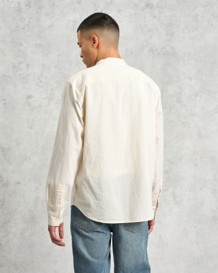 Abbot LS Shirt - Ecru