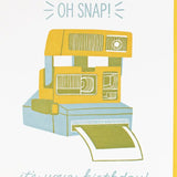 Camera Birthday Card