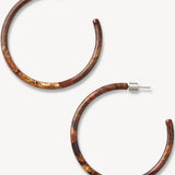Large Hoops - Bronze