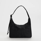 Mini Nylon Shoulder Bag - Black