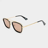 Diametric Sunglasses - Gold / Black