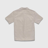 Nate Crinkle Cabana Shirt - Chinchilla