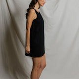 Aileen Linen Dress - Black