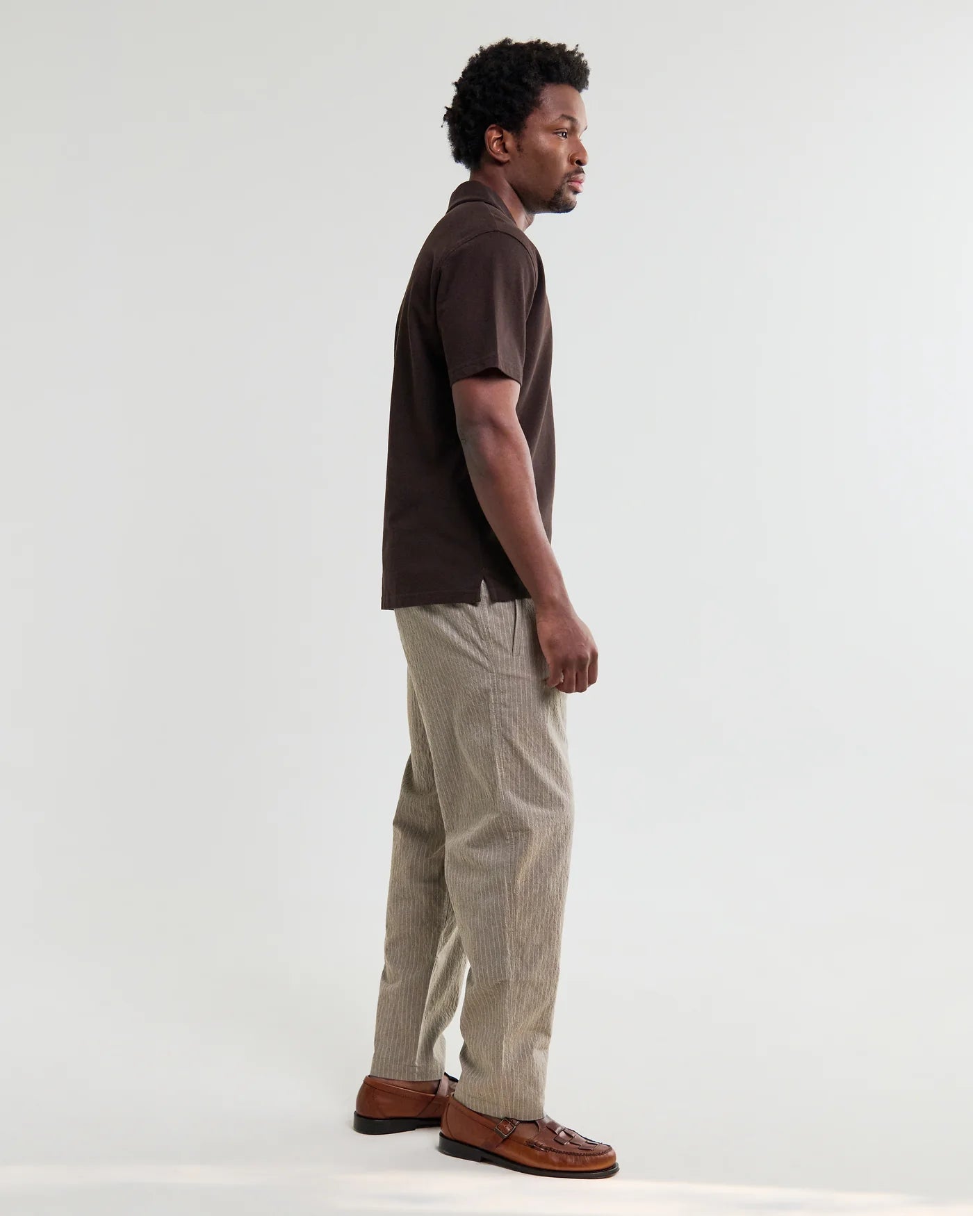 Atwood Polo - Dark Brown