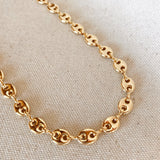 Puffy Mariner Choker - Gold
