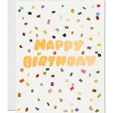 Colorful Confetti Birthday Card