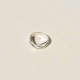 Wavy Band Ring - Silver