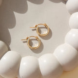 Mini Classic Hoops - Gold