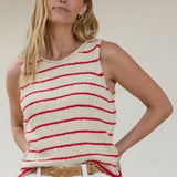 Lucky Striped Tank - Paper Combo