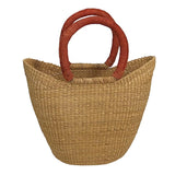 African Bolga Mini Basket Bag