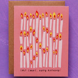 Lost Count Birthday Card