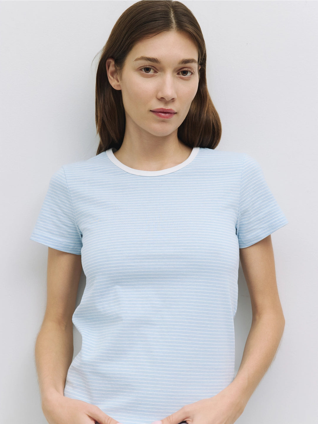 Jemima Top - Blue / White