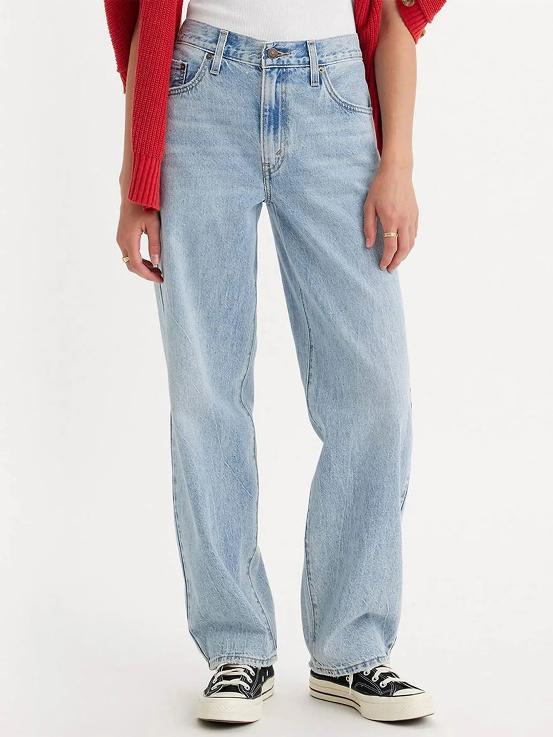 Baggy Dad Jeans - Fan Flare