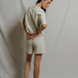Bari Terry Short - Oatmeal