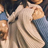 Chunky Knit Sweater - Oatmeal