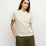 Kendra Top - Cream / Burgundy