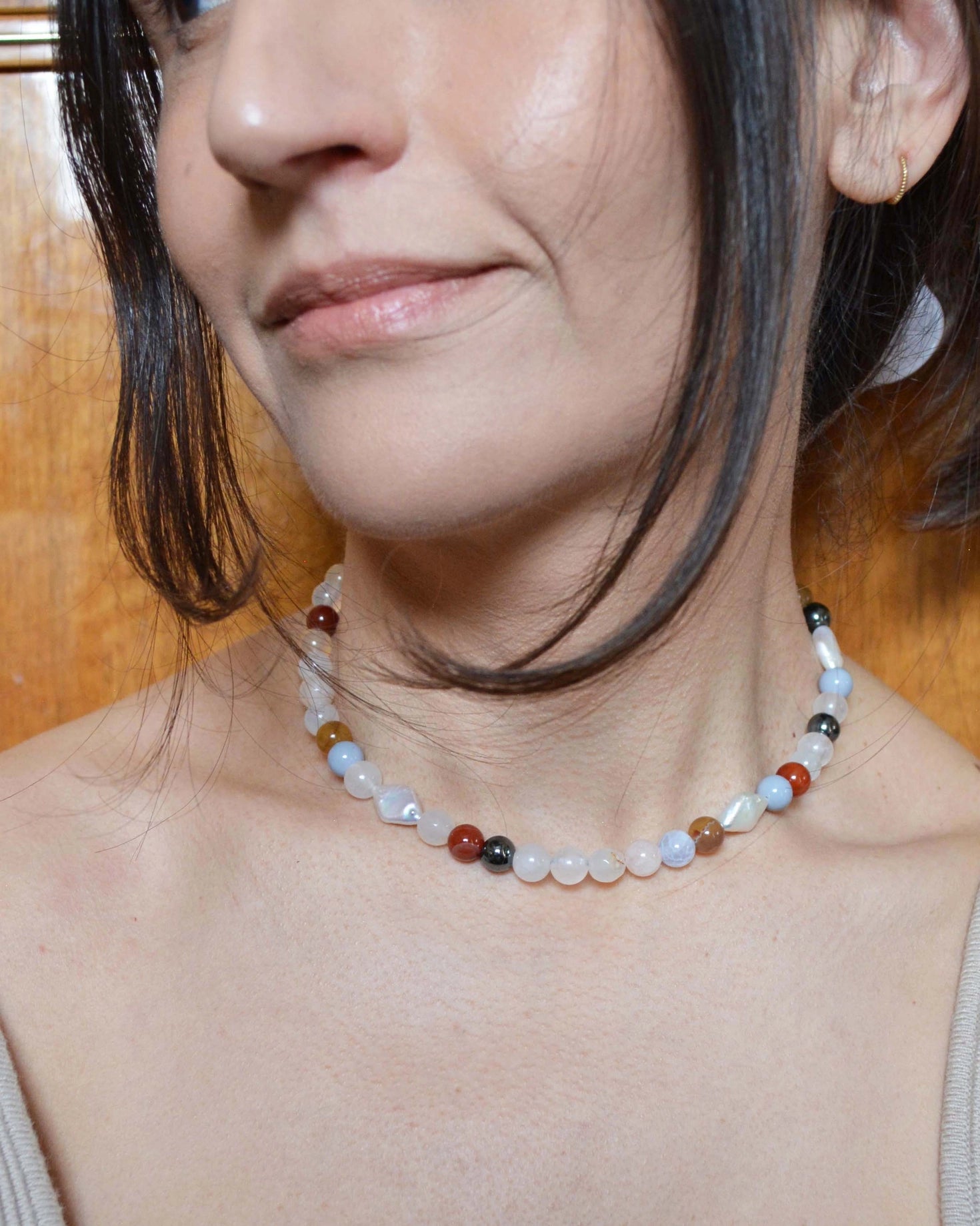 Gaia Beaded Necklace