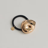 Large Pebble Hair Tie - Gold