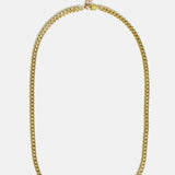 Curb Chain Necklace - Brass