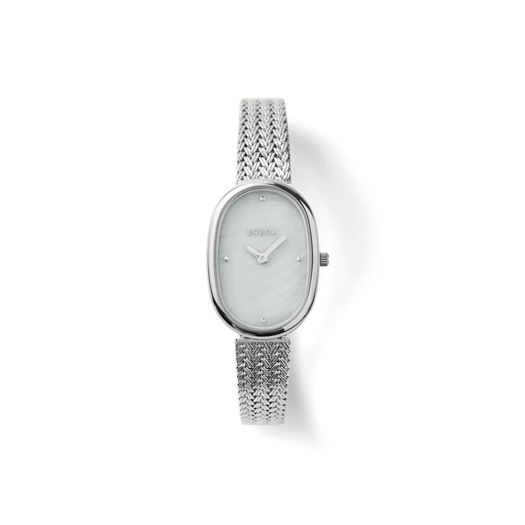 Jane Watch - Silver / Pearl