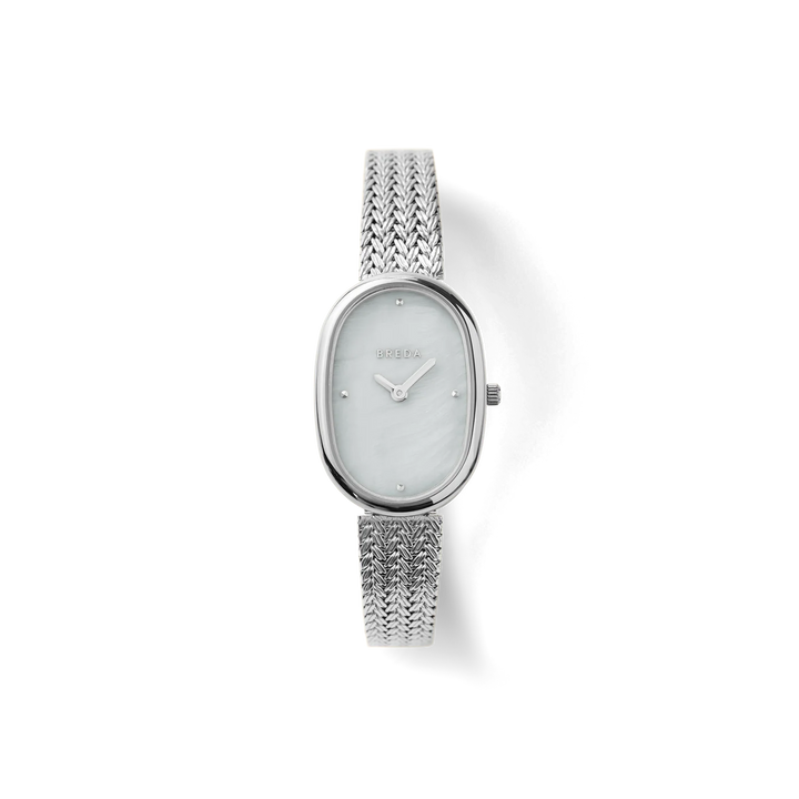 Jane Watch - Silver / Pearl