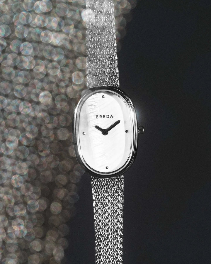 Jane Watch - Silver / Pearl