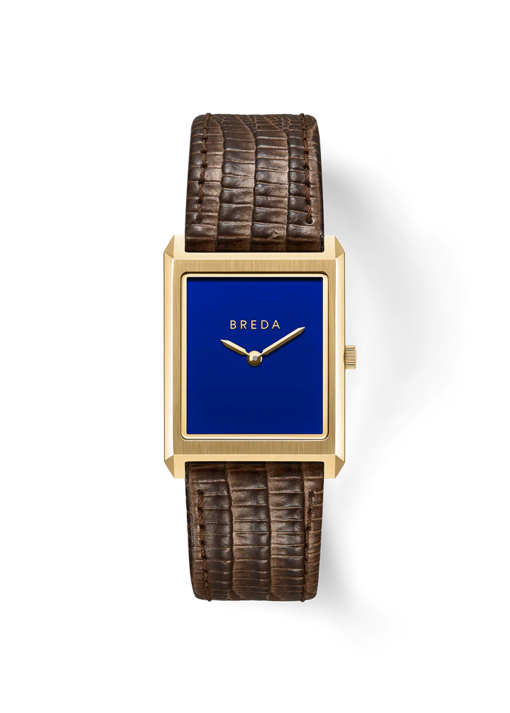 Virgil Lizard Watch - Brown / Blue