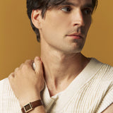 Virgil Lizard Watch - Brown / Brown
