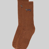 Zoo Crew Socks - Brown Turtle