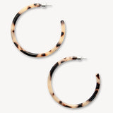 Large Hoops - Ash Tortoise