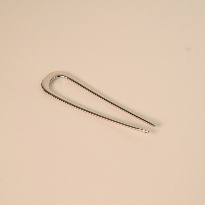 Minimalist Hair Pin - Silver