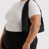 Small Nylon Meringue Bag - Black