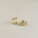 X Clicker Hoops 12mm - Gold