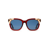 Sienna Sunglasses - Burgundy Coral
